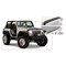 Bushwacker 07-17 WRANGLER EXCLUDES POWER DOME HOOD TRAIL ARMOR AND TAILGATE 14013 - alternate 2
